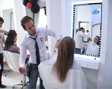 Kılıç ve tırpanla saç kesimi