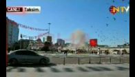 video Taksim'deki Patlama Anı