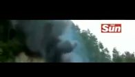 video Bir Ferrari daha yandı