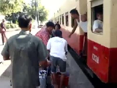 En acayip tren yolcuları